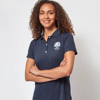 2025 Ryder Cup FootJoy Women's Navy Polo Model