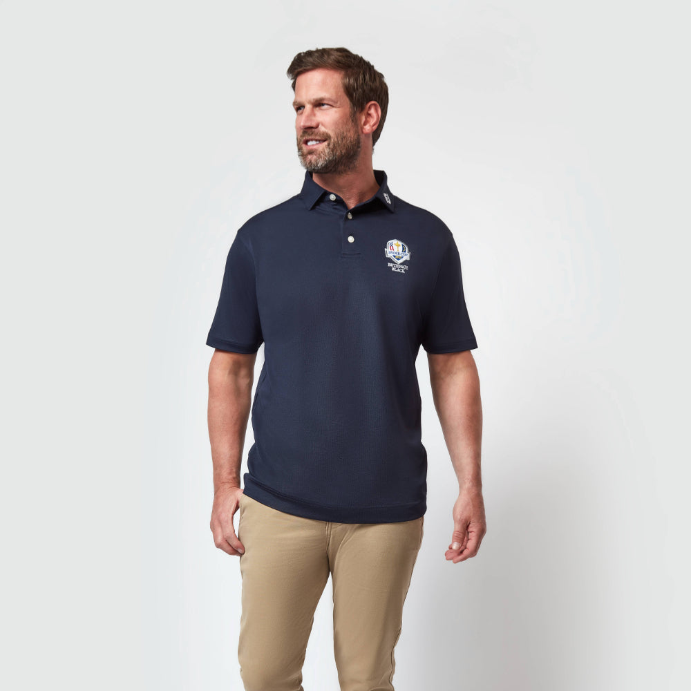 2025 Ryder Cup FootJoy Men's Navy Polo Model