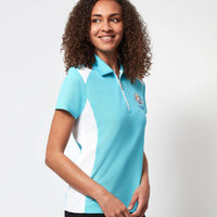 2025 Ryder Cup Glenmuir Women's Sandi Blue Polo Model