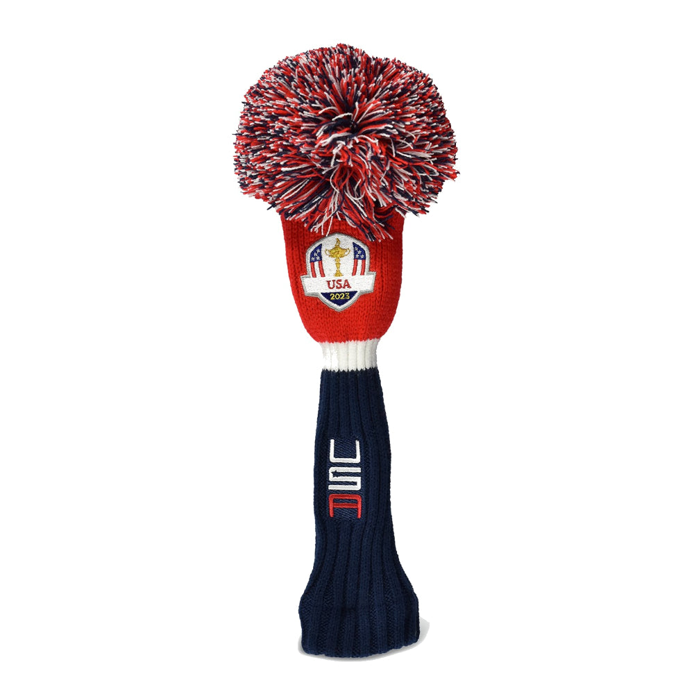 2023 Ryder Cup PRG Team USA Pom Driver Head Cover Front
