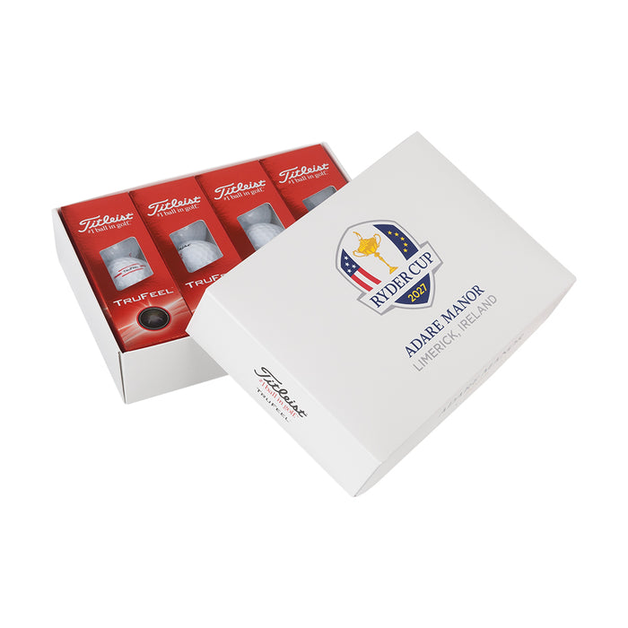 2027 Ryder Cup Titleist TruFeel Golf Balls Dozen