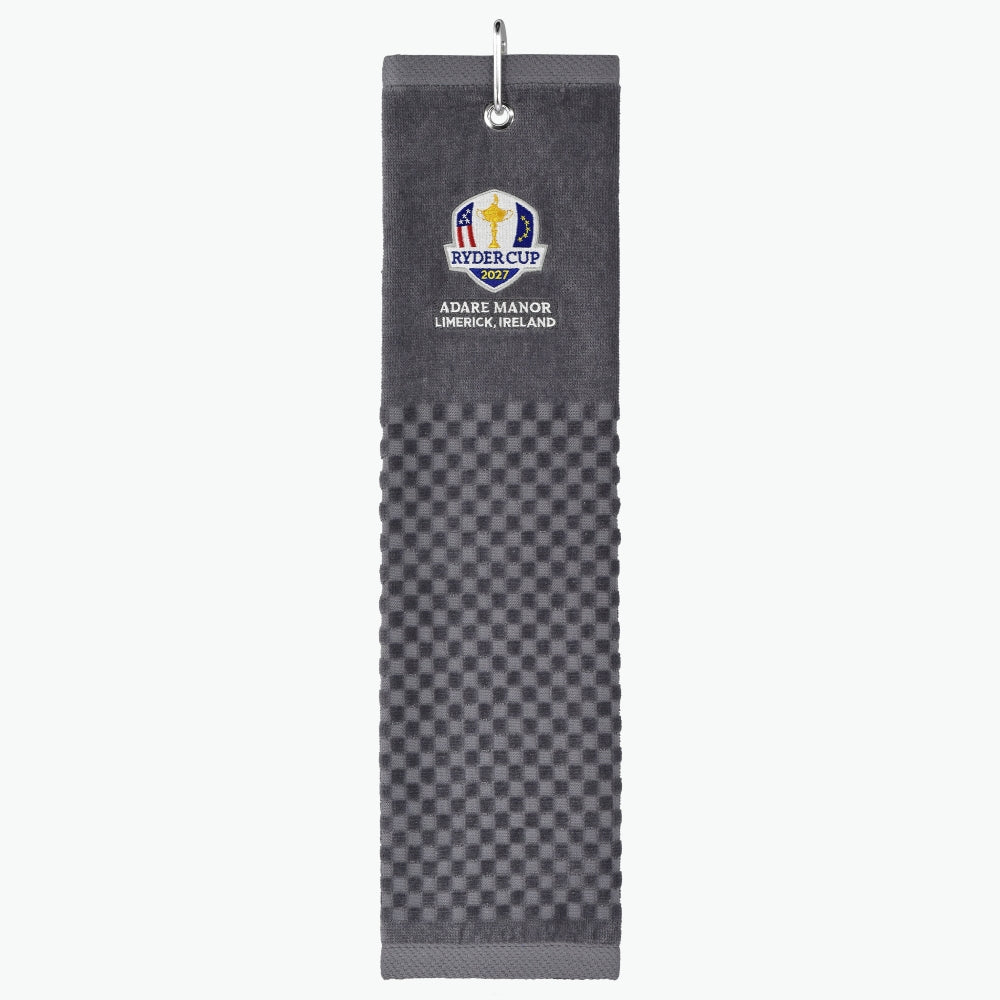 2027 Ryder Cup Trifold Towel - Grey