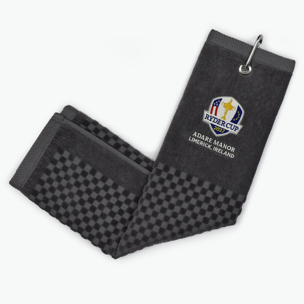2027 Ryder Cup Trifold Towel - Grey
