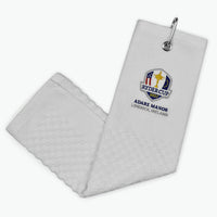 2027 Ryder Cup Trifold Towel - White