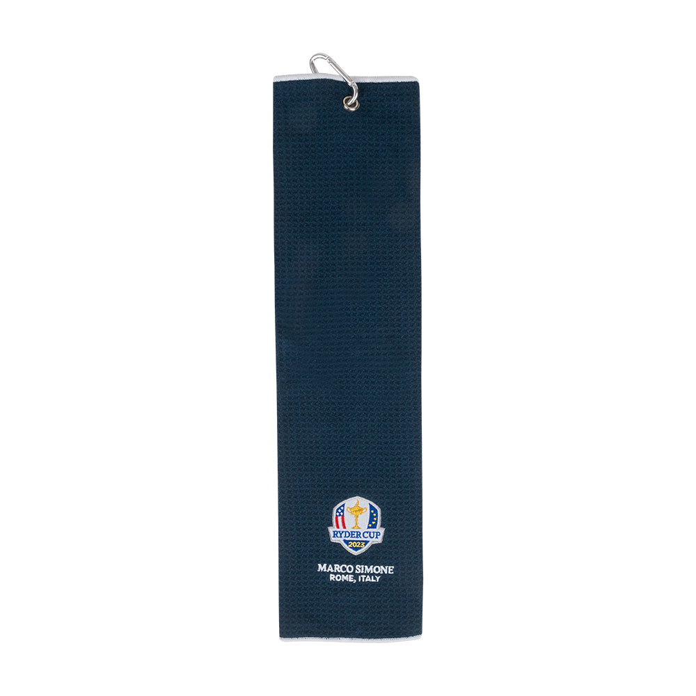 2023 Ryder Cup Navy Microfibre Towel Front