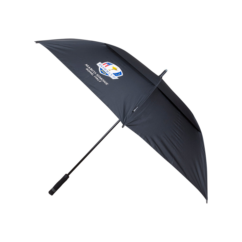 2023 Ryder Cup Black Tour Dri Umbrella Front