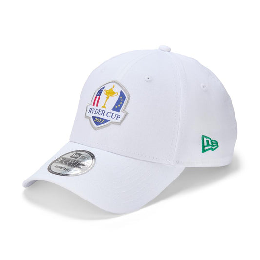 2027 Ryder Cup New Era 9FORTY Badge White Cap