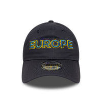 2025 Ryder Cup New Era 9Twenty Europe Wordmark Navy Cap