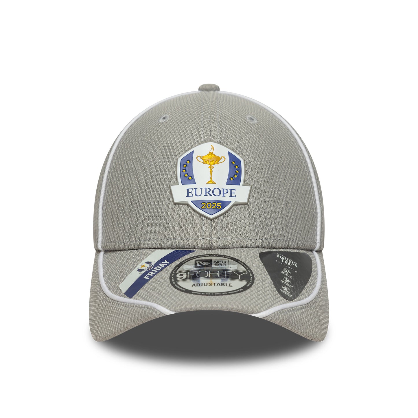 2025 Ryder Cup New Era Europe 9Forty Friday Grey Cap