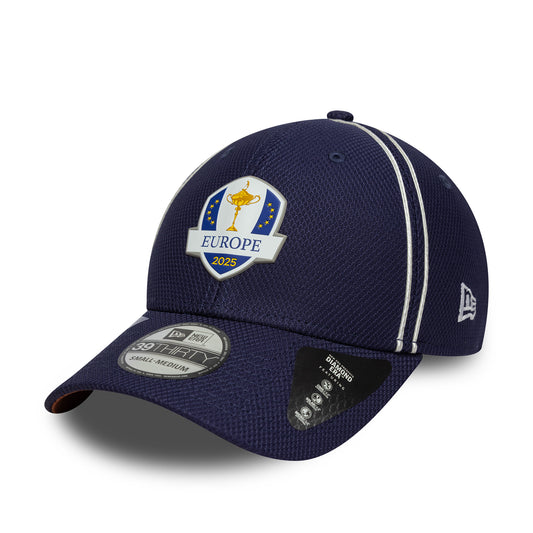 2025 Ryder Cup New Era Europe 39thirty Saturday Navy Cap M/L