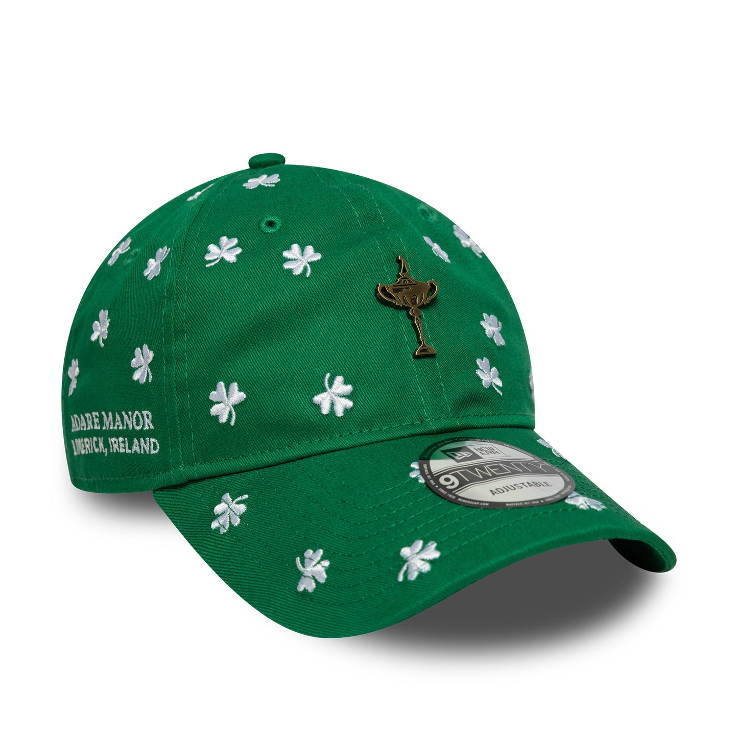 2027 Ryder Cup New Era 9TWENTY All Over Shamrock Green Cap