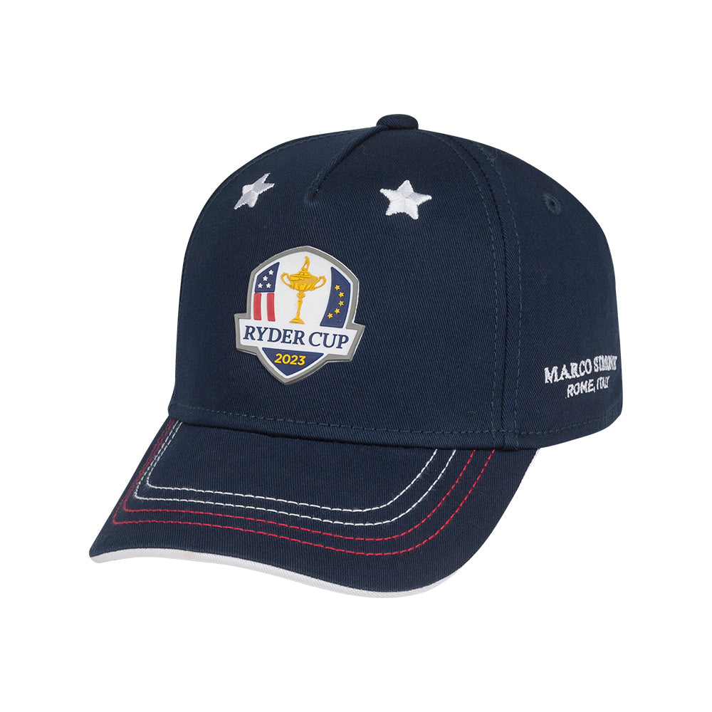 2023 Ryder Cup USA Fanwear Youth Navy Cap Front