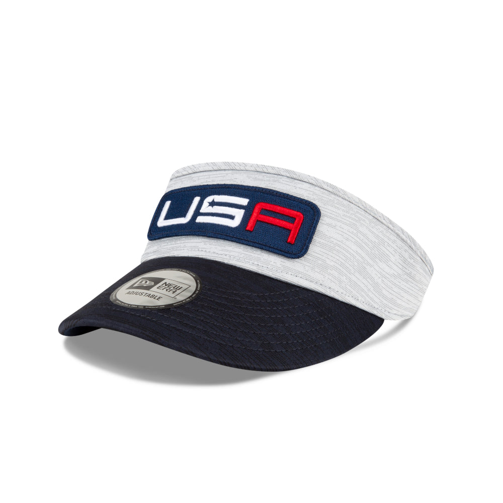 2023 Ryder Cup New Era Visor - White - The Official European Ryder Cup Shop