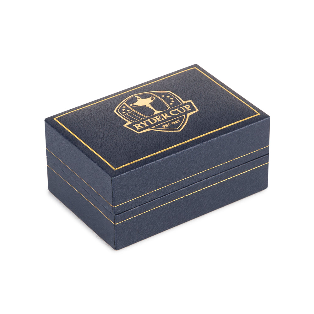 2023 Ryder Cup Gold Plated Cufflinks Boxed