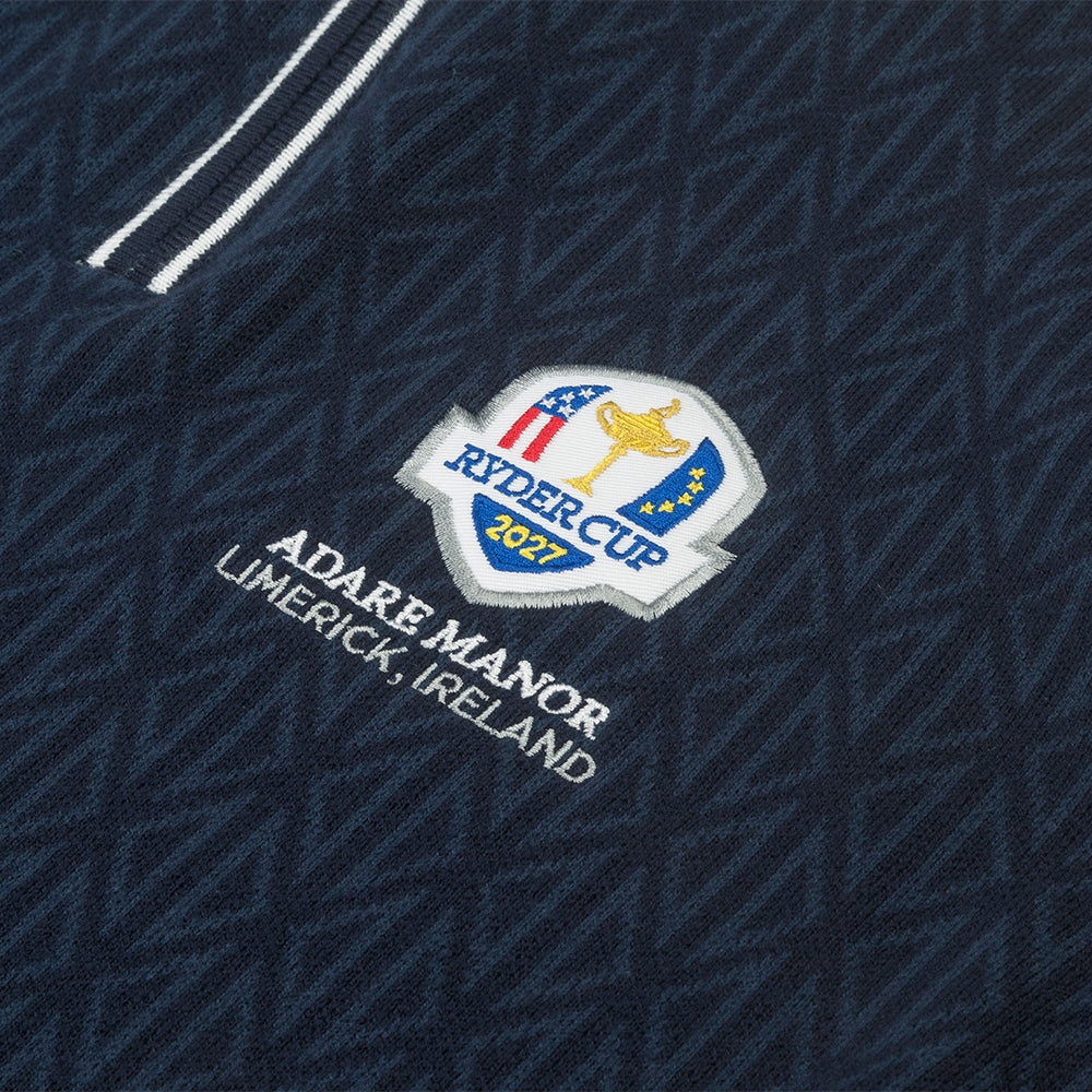 2027 Ryder Cup Glenmuir Men's 1/4 Zip Knitted Jumper