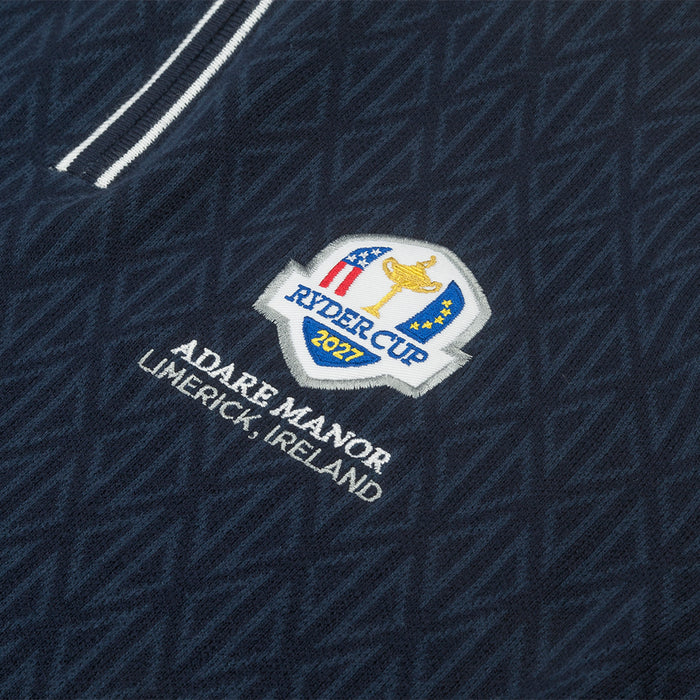 2027 Ryder Cup Glenmuir Men's 1/4 Zip Knitted Jumper