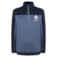 2027 Ryder Cup Glenmuir Men's Navy Marl 1/4 Zip Mid Layer