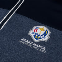 2027 Ryder Cup Glenmuir Men's Navy Marl 1/4 Zip Mid Layer