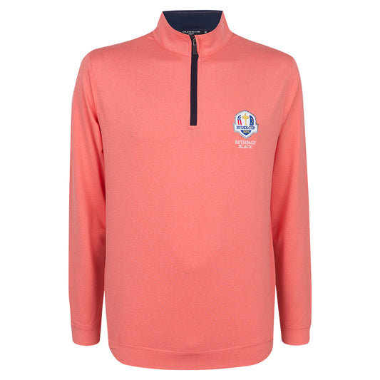 2025 Ryder Cup Glenmuir Men's Wick Apricot Mid Layer Front