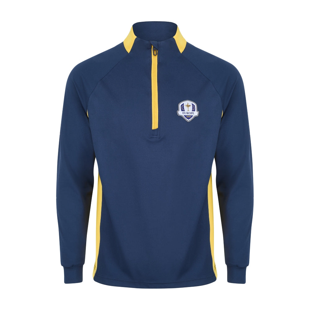 2025 Ryder Cup Fanwear Men's Navy 1/4 Zip Midlayer