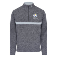 2027 Ryder Cup FootJoy Men's Striped 1/4 Zip Mid Layer