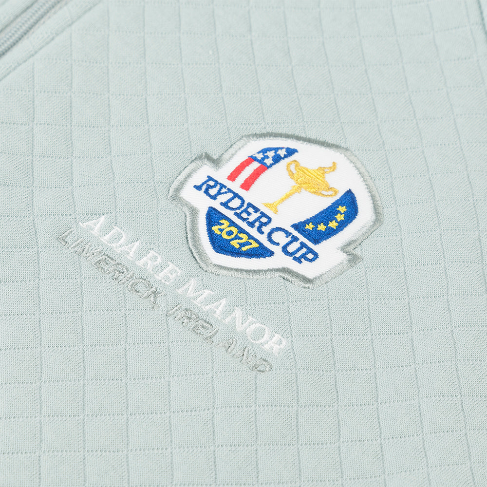 2027 Ryder Cup FootJoy Men's Grey Jacquard Thermal Midlayer