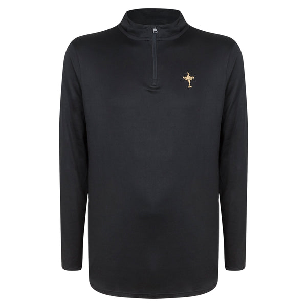 2023 Ryder Cup Men's Trophy Black 1/4 Mid Layer - The Official European ...