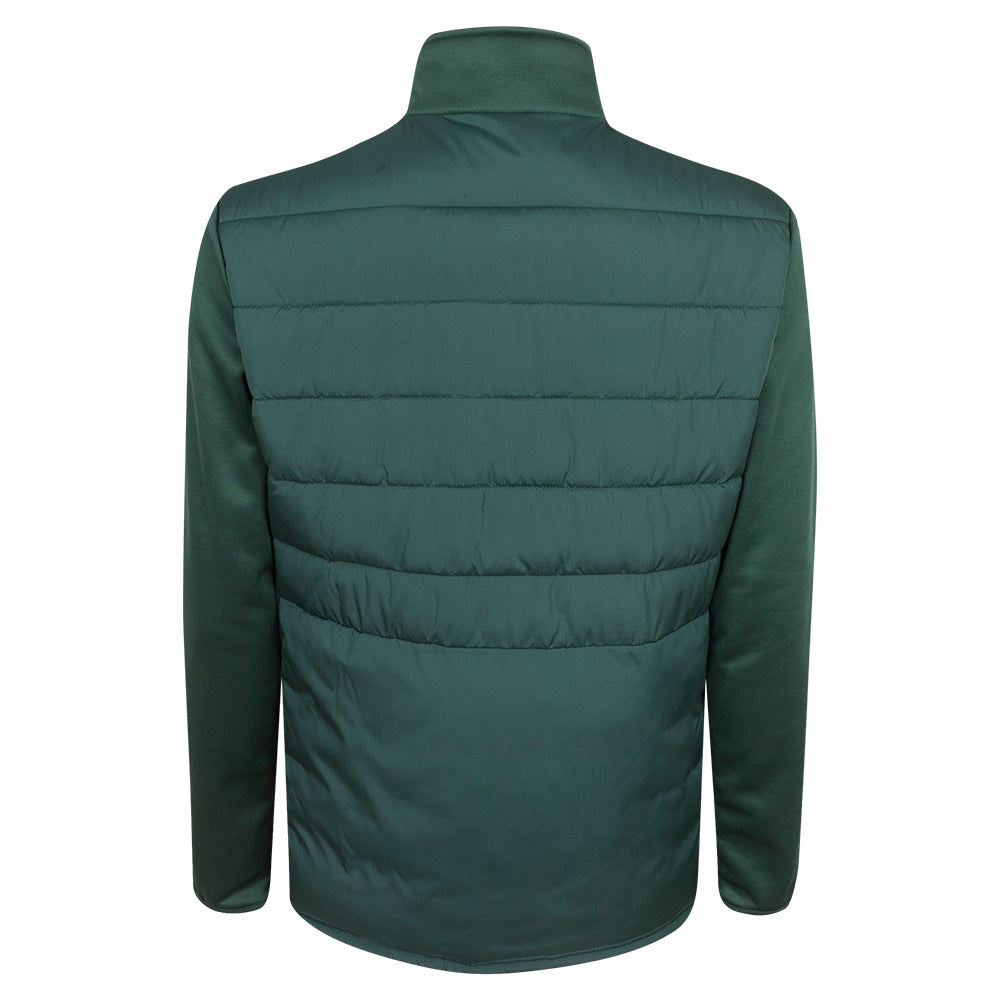 2023 Ryder Cup Men's Trophy Green Quilted Jacket Front