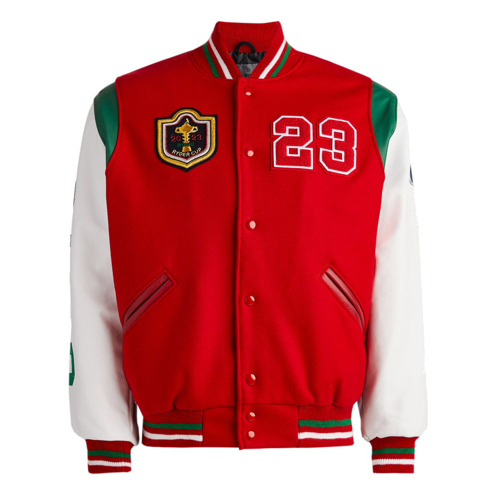 2023 Ryder Cup G/FORE Men's Retro Letterman Jacket - The Official