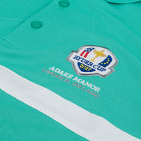 2027 Ryder Cup Glenmuir Men's Green Striped Polo Shirt