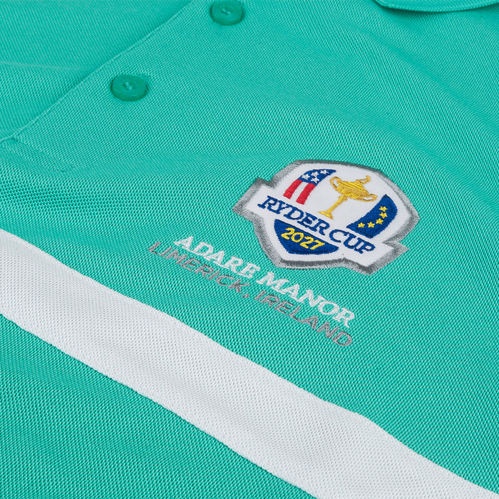 2027 Ryder Cup Glenmuir Men's Green Striped Polo Shirt