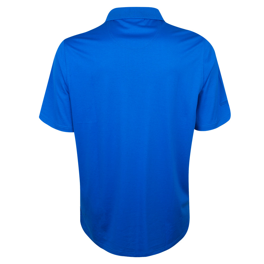 2027 Ryder Cup Glenmuir Men's Mercerised Cotton Blue Polo Shirt