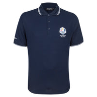 2025 Ryder Cup Glenmuir Men's Ethan Navy Polo Front
