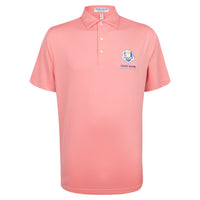 2027 Ryder Cup Peter Millar Men's Orange Polo Shirt