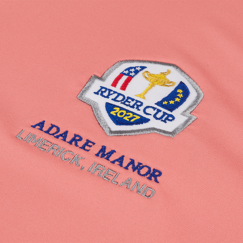 2027 Ryder Cup Peter Millar Men's Orange Polo Shirt