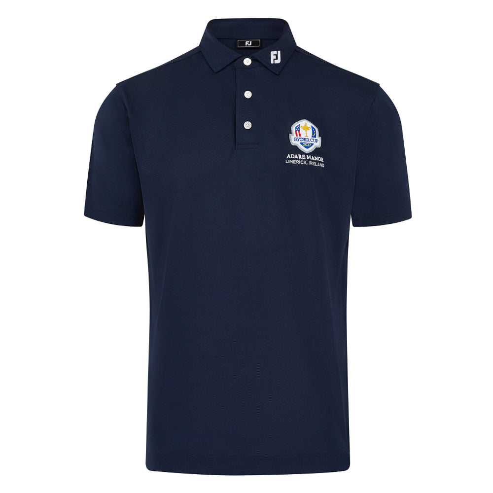 2027 Ryder Cup FootJoy Men&#39;s Navy Polo Shirt