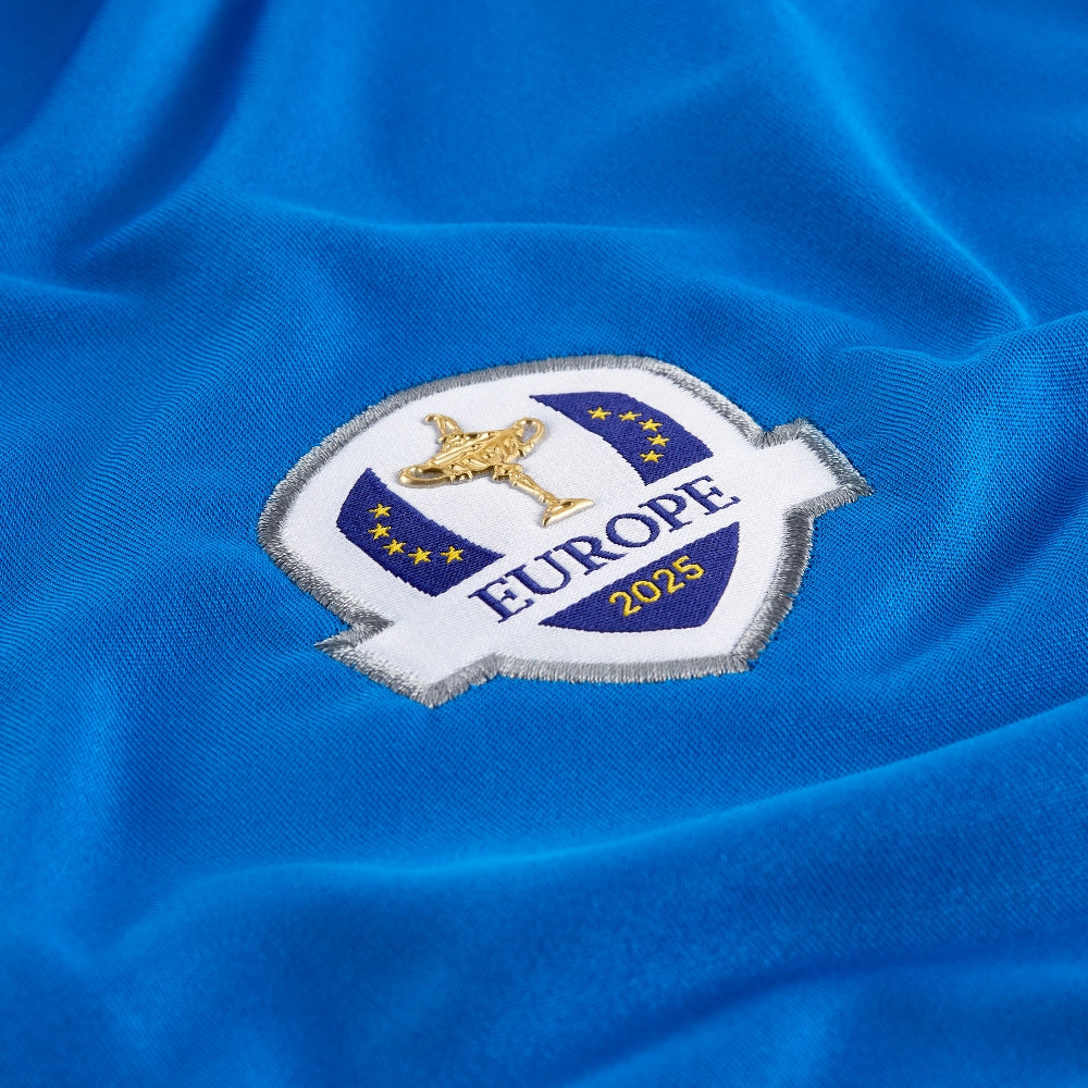 2025 Ryder Cup Fanwear Men&#39;s Royal Blue Polo Shirt