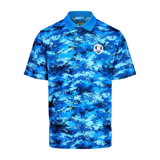 2025 Ryder Cup Fanwear Men's Camo Polo Shirt