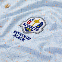 2025 Ryder Cup Peter Millar Men's Castellina Pattern White Polo Shirt