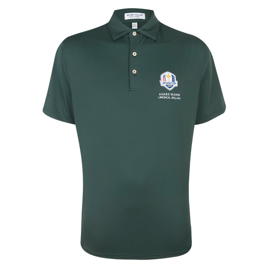 2027 Ryder Cup Peter Millar Men's Nordic Green Polo Shirt