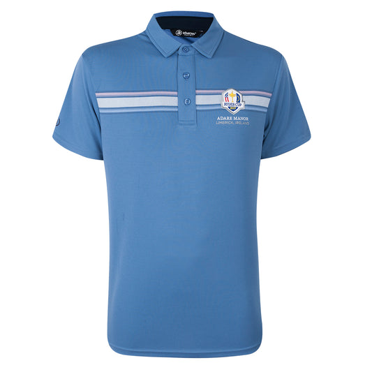 2027 Ryder Cup Abacus Men's Cruit Chest Stripe Polo