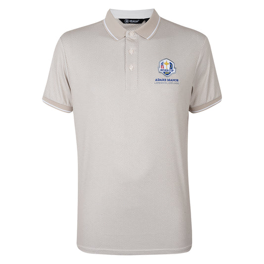 2027 Ryder Cup Abacus Men's Headfort Stone Polo