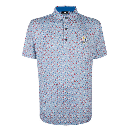 2027 Ryder Cup FootJoy Men's Surfs Up Print Polo Shirt