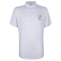 2025 Ryder Cup Peter Millar Men's Geo Pattern Polo Shirt
