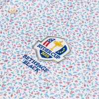 2025 Ryder Cup Peter Millar Men's Geo Pattern Polo Shirt