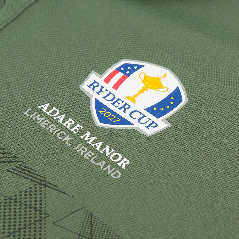 2027 Ryder Cup Abacus Men's Walton Khaki Polo Shirt