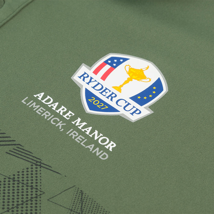 2027 Ryder Cup Abacus Men's Walton Khaki Polo Shirt