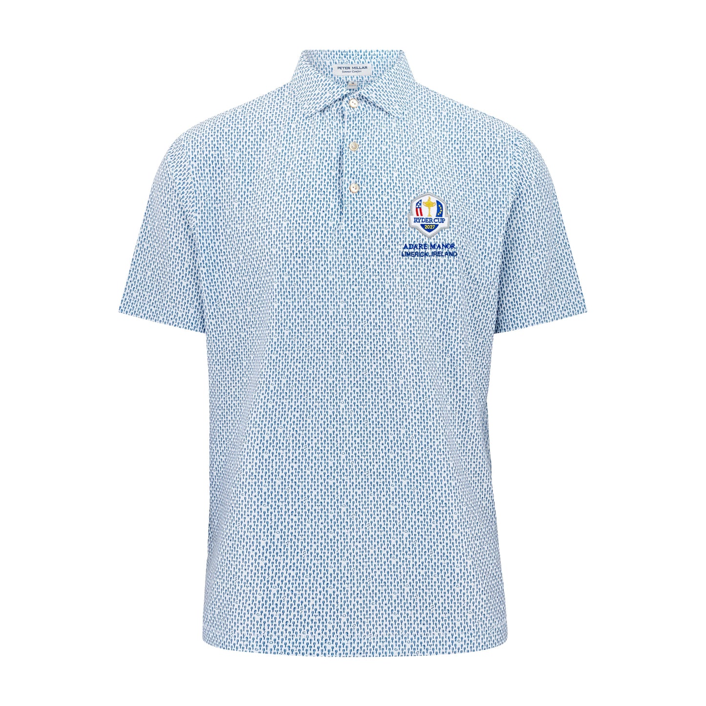2027 Ryder Cup Peter Millar Men's Casino Polo Shirt