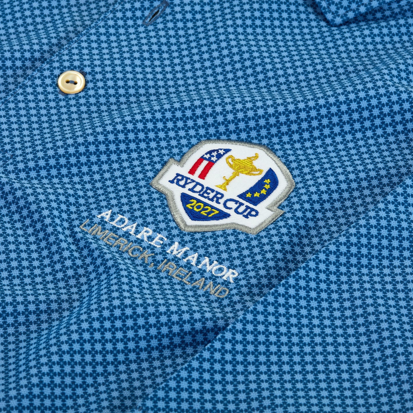 2027 Ryder Cup Peter Millar Men's All Over Print Polo Shirt
