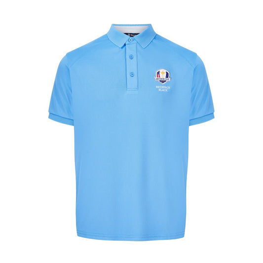 2025 Ryder Cup Abacus Men's Hammel Blue Polo Shirt
